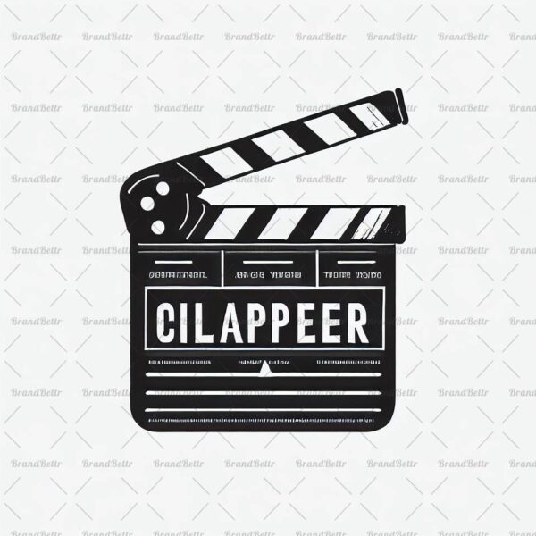 Klappern von Filmklappen im Vintage